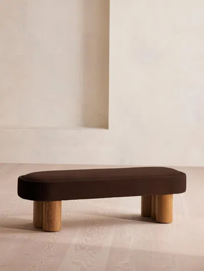 Soho Home Nieve Bench In Brown