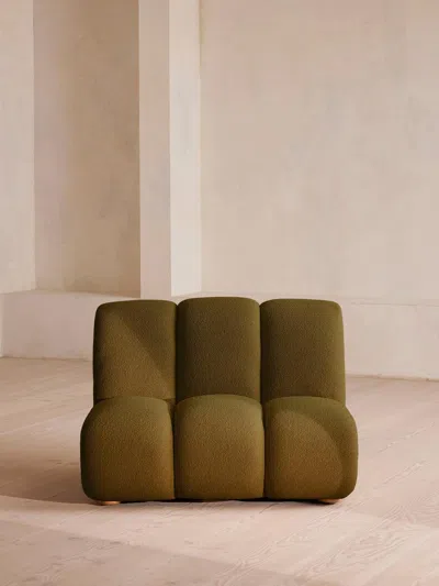 Soho Home Noelle Modular Armchair In Animal Print