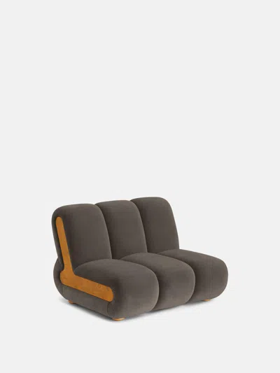 Soho Home Noelle Sectional Armchair In Taupe