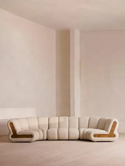 Soho Home Noelle Sectional Curved Sofa