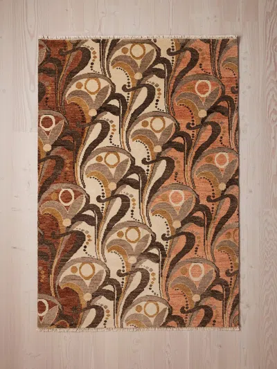 Soho Home Obie Rug Rust In Multi