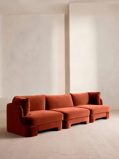 Soho Home Odell Deeper Sit Modular Sofa In Brown