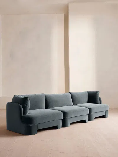 Soho Home Odell Deeper Sit Modular Sofa In Blue