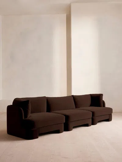 Soho Home Odell Deeper Sit Modular Sofa In Brown