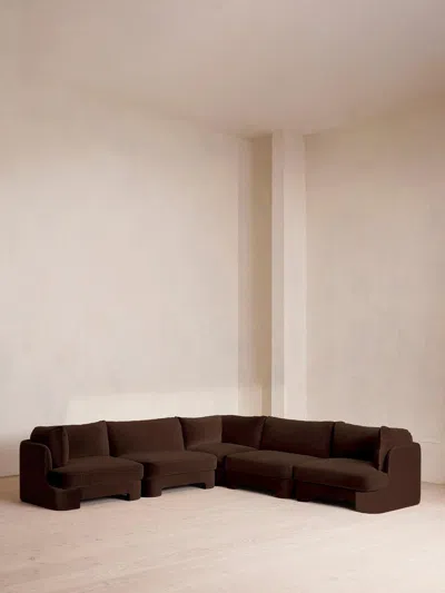 Soho Home Odell Deeper Sit Modular Sofa In Brown