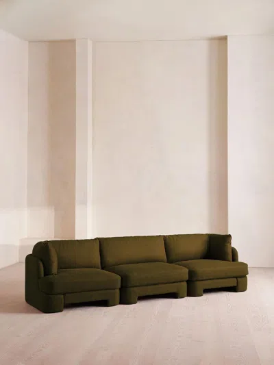 Soho Home Odell Deeper Sit Modular Sofa In Green