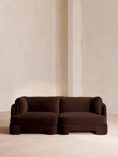 Soho Home Odell Modular Sofa In Green