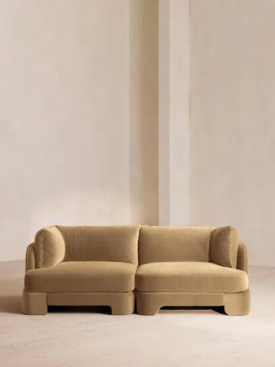 Soho Home Odell Sectional Sofa In Brown