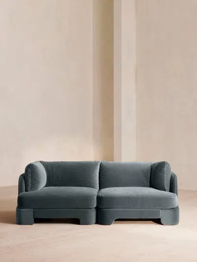 Soho Home Odell Sectional Sofa In Gray