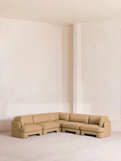 Soho Home Odell Sectional Sofa In Brown