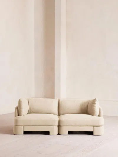 Soho Home Odell Sectional Sofa In Brown