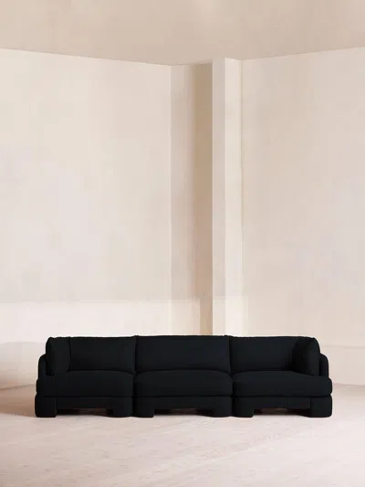 Soho Home Odell Sectional Sofa In Black
