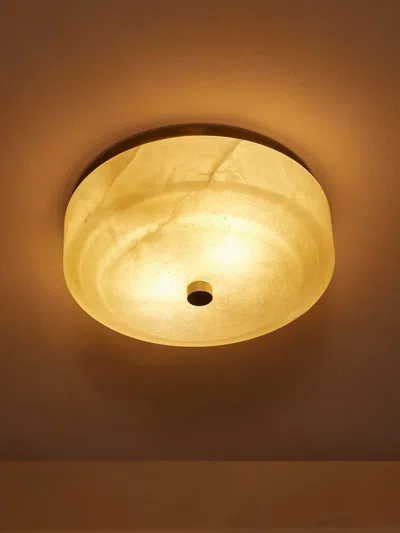 Soho Home Odessa Flush Light In Gold