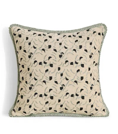 Soho Home Olia Square Cushion In Blue