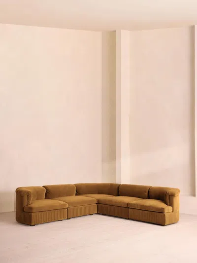 Soho Home Oona Modular Sofa In Brown
