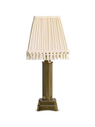 Soho Home 옥스포드 플리츠 태슬 포터블 램프 In Neutral