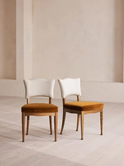 Soho Home Pair Of Armless Charleston Dining Chair