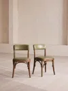 Soho Home Pair Of Hamilton Armless Dining Chairs