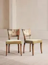 SOHO HOME PAIR OF MOLINA ARMLESS DINING CHAIRS