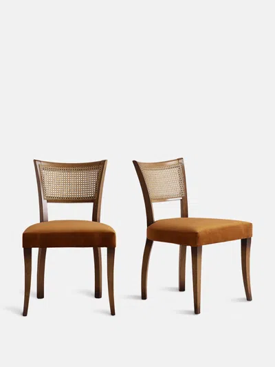 Soho Home Pair Of Molina Dining Chairs