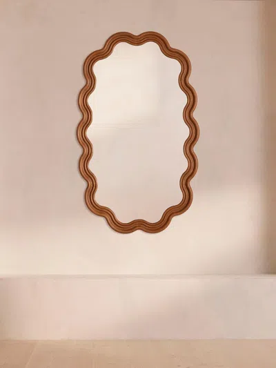 Soho Home Palermo Mirror In Brown