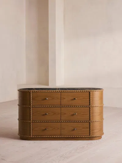 Soho Home Pietro Six Drawer In Brown