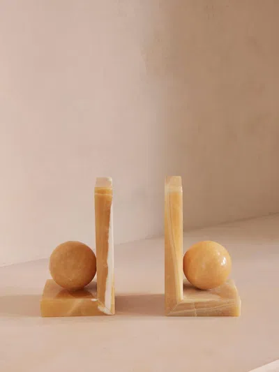 Soho Home Prato Bookends In Neutral