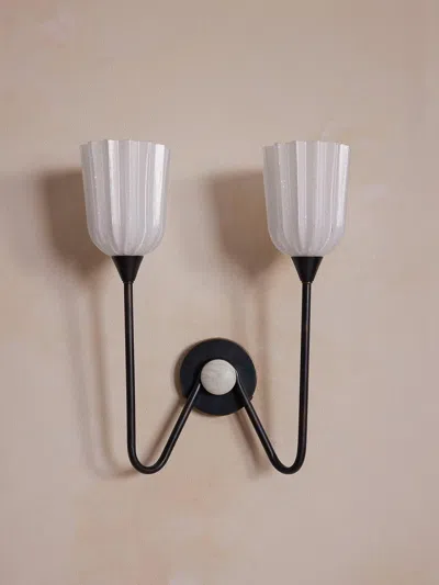 Soho Home Quaid Wall Light In Black