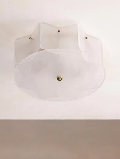 Soho Home Quinn Flush Light In Neutral