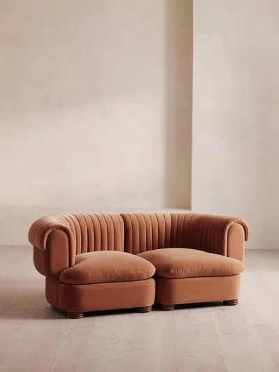 Soho Home Rava Modular Sofa In Orange