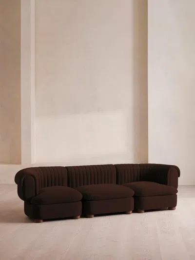 Soho Home Rava Modular Sofa In Brown