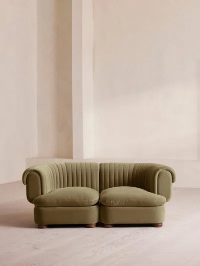 Soho Home Rava Modular Sofa In Green