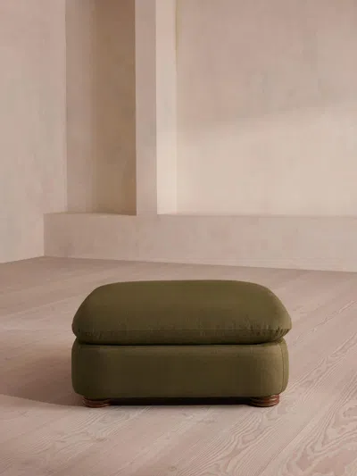 Soho Home Rava Ottoman In Green