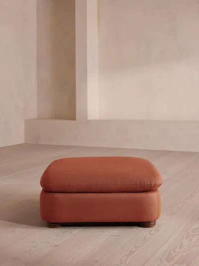 Soho Home Rava Ottoman In Brown