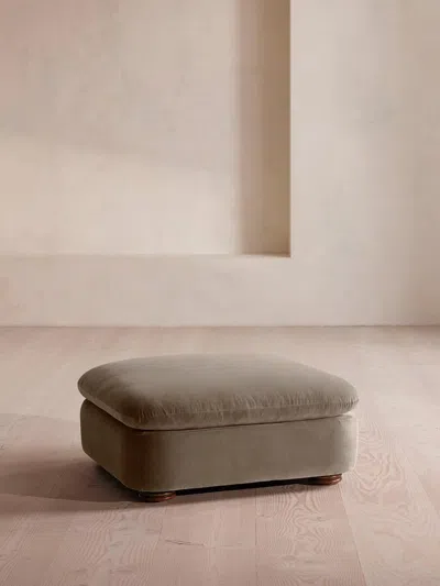 Soho Home Rava Ottoman In Gray