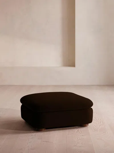 Soho Home Rava Ottoman In Black