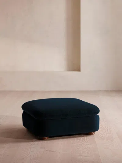 Soho Home Rava Ottoman In Blue