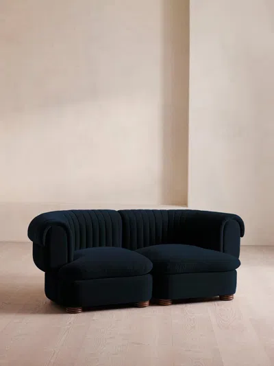Soho Home Rava Sectional Sofa In Blue