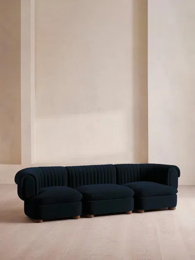 Soho Home Rava Sectional Sofa In Blue