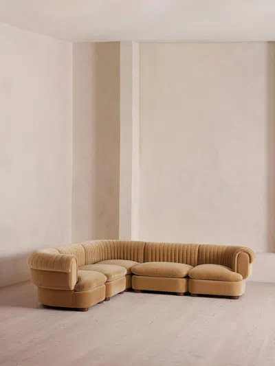 Soho Home Rava Sectional Sofa In Brown