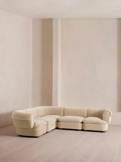 Soho Home Rava Sectional Sofa In Neutral
