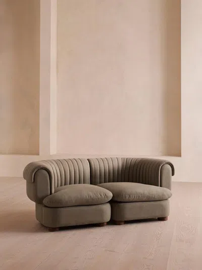 Soho Home Rava Three Seater Sofa In Gray