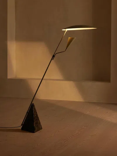 Soho Home Reilly Floor Lamp In Brown