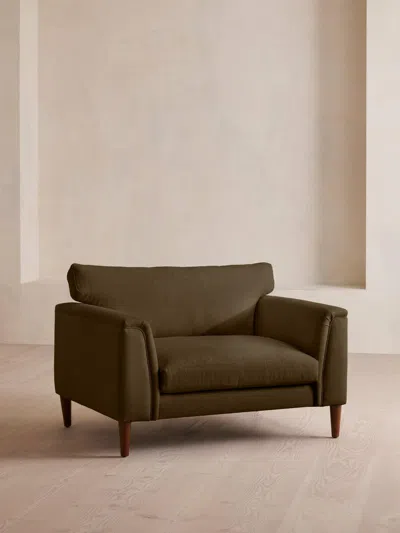 Soho Home Reya Loveseat In Green