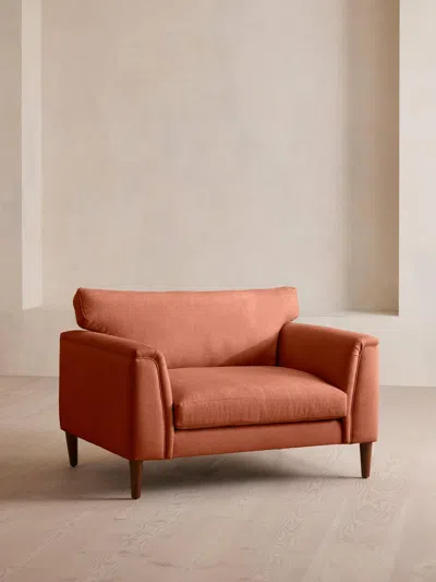 Soho Home Reya Loveseat In Red