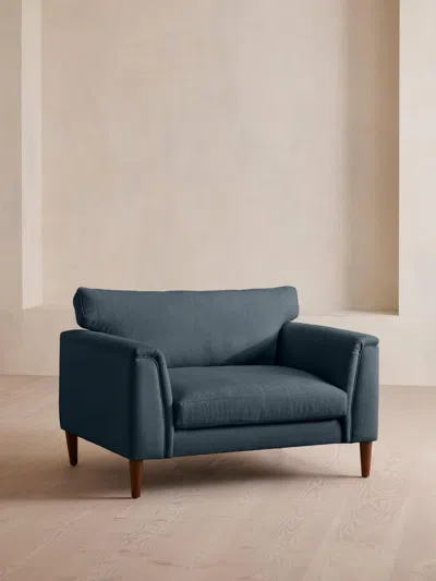 Soho Home Reya Loveseat In Blue