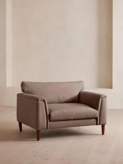 Soho Home Reya Loveseat In Brown