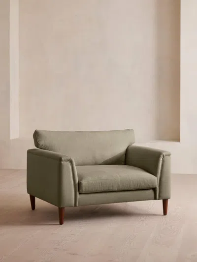 Soho Home Reya Loveseat In Green