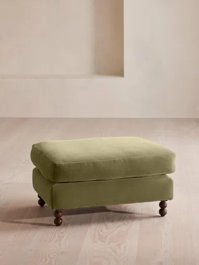 Soho Home Reya Ottoman In Green