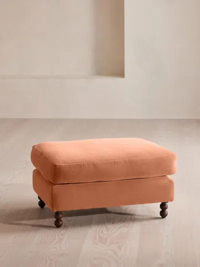 Soho Home Reya Ottoman In Pink